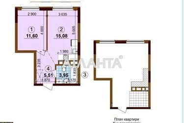 1-room apartment apartment by the address st. Ivana Vygovskogo (area 37,0 m2) - Atlanta.ua - photo 6