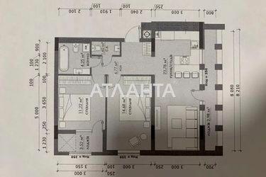2-rooms apartment apartment by the address st. Striyska (area 68,8 m2) - Atlanta.ua - photo 8