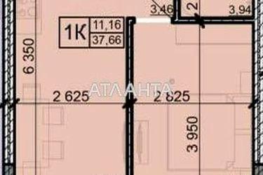 1-room apartment apartment by the address st. Vilyamsa ak (area 37,4 m2) - Atlanta.ua - photo 24