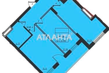 2-rooms apartment apartment by the address st. Dacha kovalevskogo Amundsena (area 61,4 m2) - Atlanta.ua - photo 6