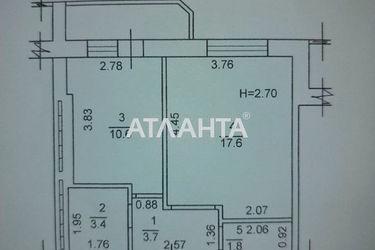 1-комнатная квартира по адресу ул. Высоцкого (площадь 39,0 м2) - Atlanta.ua - фото 20