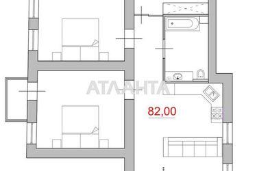 2-комнатная квартира по адресу ул. Асташкина (площадь 80,0 м2) - Atlanta.ua - фото 26