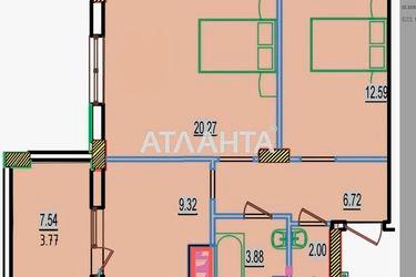 2-комнатная квартира по адресу ул. Строительная (площадь 63,0 м2) - Atlanta.ua - фото 16