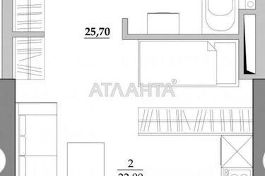 1-room apartment apartment by the address st. Vilyamsa ak (area 25,7 m2) - Atlanta.ua - photo 12