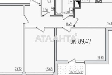3-rooms apartment apartment by the address st. Genuezskaya (area 89,0 m2) - Atlanta.ua - photo 18
