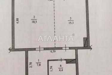 1-room apartment apartment by the address st. Prigorodnaya (area 55,0 m2) - Atlanta.ua - photo 52