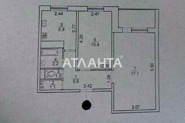 2-rooms apartment apartment (area 46,0 m2) - Atlanta.ua - photo 20