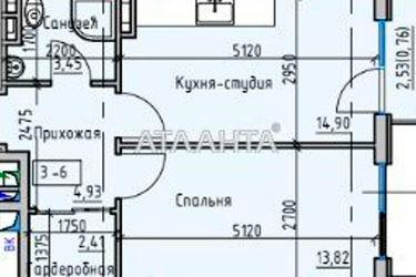 1-room apartment apartment by the address st. Donskogo Dmitriya (area 40,0 m2) - Atlanta.ua - photo 12