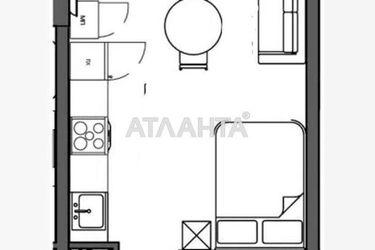 1-room apartment apartment by the address st. Spreysa (area 25,5 m2) - Atlanta.ua - photo 22