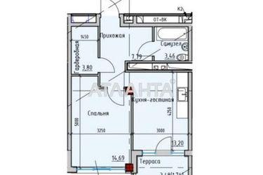 1-room apartment apartment by the address st. Sofievskaya Korolenko (area 44,7 m2) - Atlanta.ua - photo 22