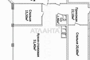 3-rooms apartment apartment by the address st. Novoberegovaya (area 150,4 m2) - Atlanta.ua - photo 11