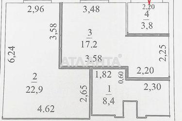 Коммерческая недвижимость по адресу ул. Профсоюзная (площадь 52,3 м2) - Atlanta.ua - фото 20