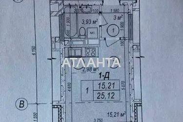 1-room apartment apartment (area 24,9 m2) - Atlanta.ua - photo 17