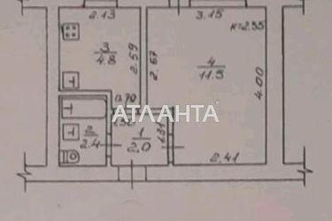 1-room apartment apartment by the address st. Pedagogicheskaya (area 21,7 m2) - Atlanta.ua - photo 18
