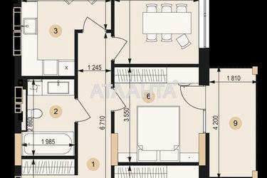 3-rooms apartment apartment by the address st. Pasechnaya ul (area 83,1 m2) - Atlanta.ua - photo 13