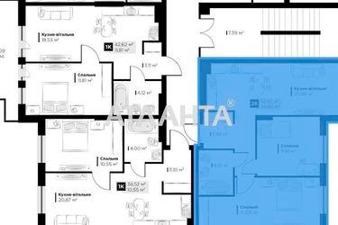2-rooms apartment apartment by the address st. Galitskaya (area 52,9 m2) - Atlanta.ua - photo 12
