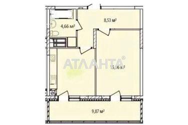1-room apartment apartment by the address st. Priozernyy bulvar (area 38,0 m2) - Atlanta.ua - photo 22
