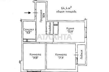 2-rooms apartment apartment by the address st. Berezovaya (area 64,4 m2) - Atlanta.ua - photo 19