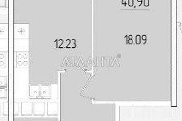 1-room apartment apartment by the address st. Krasnova (area 40,9 m2) - Atlanta.ua - photo 23