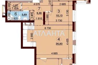 3-rooms apartment apartment by the address st. Vsevoloda Zmienka (area 93,0 m2) - Atlanta.ua - photo 8