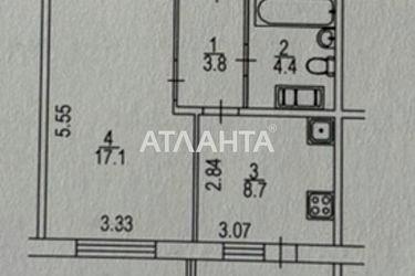 1-комнатная квартира по адресу ул. Стеценко (площадь 37,0 м2) - Atlanta.ua - фото 22