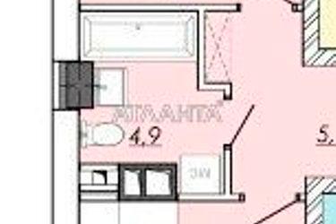 1-room apartment apartment by the address st. Ovidiopolskaya dor (area 43,7 m2) - Atlanta.ua - photo 25