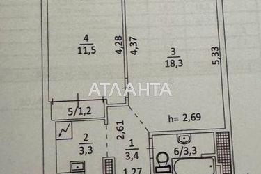 2-rooms apartment apartment by the address st. Filatova ak (area 44,0 m2) - Atlanta.ua - photo 16