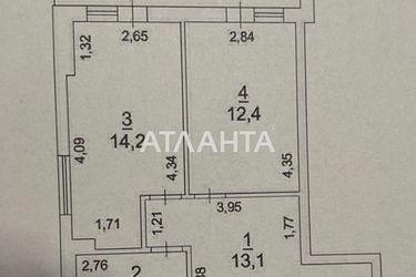 2-rooms apartment apartment by the address st. Klubnichnyy per (area 49,0 m2) - Atlanta.ua - photo 52