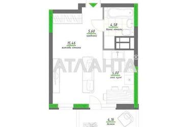1-room apartment apartment (area 36,0 m2) - Atlanta.ua - photo 9