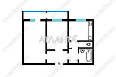2-rooms apartment apartment by the address st. Ul Geroev Dnepra (area 51,0 m2) - Atlanta.ua - photo 46