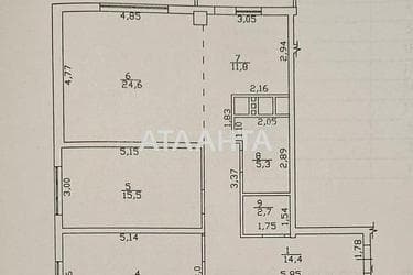 2-rooms apartment apartment by the address st. Genuezskaya (area 105 m²) - photo 59 2-rooms apartment apartment by the address st. Genuezskaya (area 105 m²) - Atlanta.ua - photo 59