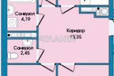 3-rooms apartment apartment by the address st. Vashingtona Dzh ul (area 90,1 m2) - Atlanta.ua - photo 13