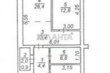 2-rooms apartment apartment by the address st. Dacha kovalevskogo Amundsena (area 80,5 m2) - Atlanta.ua - photo 21