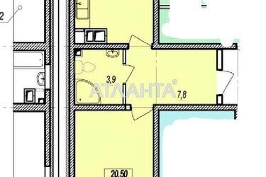 1-room apartment apartment by the address st. Prokhorovskaya Khvorostina (area 51,4 m2) - Atlanta.ua - photo 14