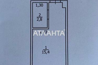 1-room apartment apartment by the address st. Borovskogo Nikolaya (area 18,2 m2) - Atlanta.ua - photo 27
