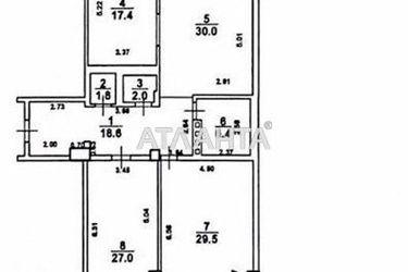 3-rooms apartment apartment by the address st. Pionerskaya Varlamova Akademicheskaya (area 132,7 m2) - Atlanta.ua - photo 31