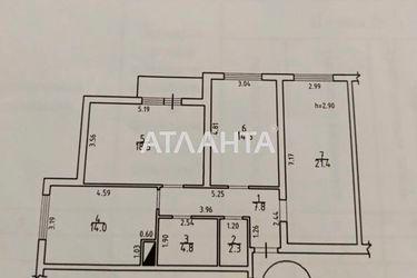 3-rooms apartment apartment by the address st. Genuezskaya (area 83,4 m2) - Atlanta.ua - photo 12