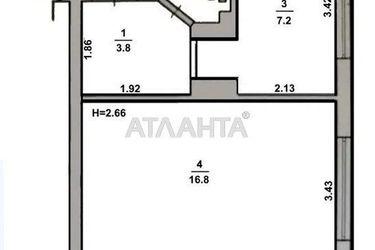 1-room apartment apartment (area 34,0 m2) - Atlanta.ua - photo 36