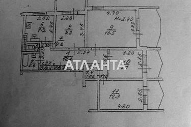 Багатокімнатна квартира за адресою вул. Бочарова ген. (площа 84,0 м2) - Atlanta.ua - фото 34