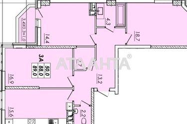 3-rooms apartment apartment by the address st. Ovidiopolskaya dor (area 89,0 m2) - Atlanta.ua - photo 22