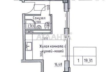 1-room apartment apartment by the address st. Donskogo Dmitriya (area 20,0 m2) - Atlanta.ua - photo 18