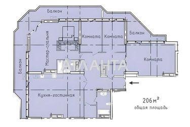 4+-rooms apartment apartment by the address st. Genuezskaya (area 206,0 m2) - Atlanta.ua - photo 13