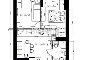 2-rooms apartment apartment by the address st. Prokhorovskaya Khvorostina (area 46,0 m2) - Atlanta.ua - photo 19
