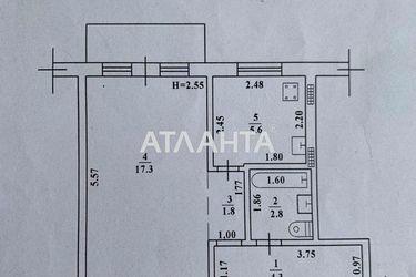 1-кімнатна квартира за адресою вул. Космонавтів (площа 32,0 м2) - Atlanta.ua - фото 16