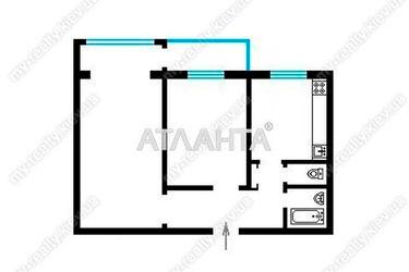 2-rooms apartment apartment by the address st. Ul Avtozavodskaya (area 49,0 m2) - Atlanta.ua - photo 9