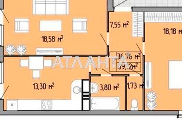 2-rooms apartment apartment by the address st. Pishonovskaya (area 70,0 m2) - Atlanta.ua - photo 14
