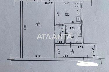 1-комнатная квартира по адресу ул. Космонавтов (площадь 32,0 м2) - Atlanta.ua - фото 14
