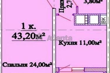 1-комнатная квартира по адресу Люстдорфская дор. (площадь 46 м²) - imageAlt 18 1-комнатная квартира по адресу Люстдорфская дор. (площадь 46 м²) - Atlanta.ua - imageAlt 18