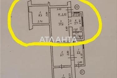 2-rooms apartment apartment by the address st. Kolontaevskaya Dzerzhinskogo (area 32,2 m²) - photo 22 2-rooms apartment apartment by the address st. Kolontaevskaya Dzerzhinskogo (area 32,2 m²) - Atlanta.ua - photo 22