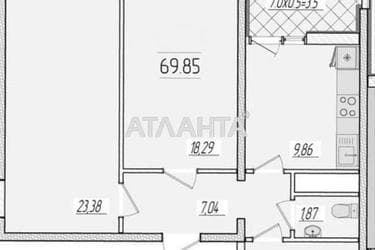 2-кімнатна квартира за адресою вул. Краснова (площа 70 м²) - фото 48 2-кімнатна квартира за адресою вул. Краснова (площа 70 м²) - Atlanta.ua - фото 48
